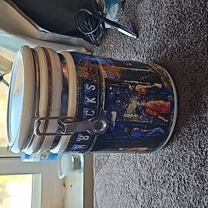 STARBUCKS COFFEE canister pikes